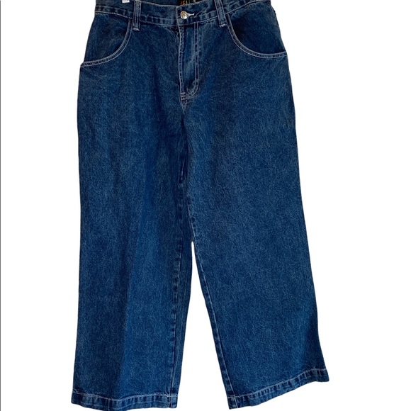 dELiA*s Denim - Delia’s Oversized Baggy Wide Leg Blue Jeans